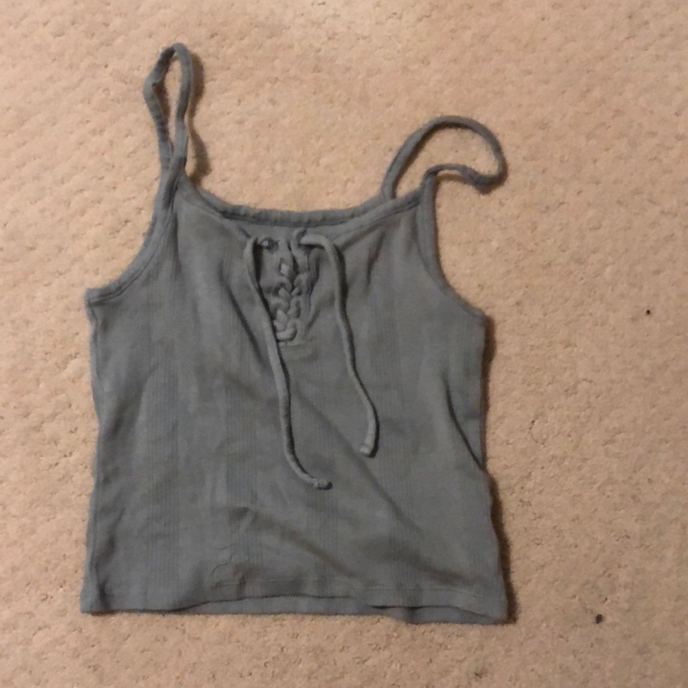 tank top olive green